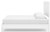 Ashley Binterglen White King Panel Bed with 2 Nightstands