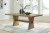 Ashley Galliden Light Brown Dining Table and 8 Chairs D841/45/01(6)/02A(2)