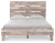 Ashley Neilsville Whitewash Queen Platform Bed with Dresser