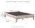 Ashley Neilsville Whitewash Full Platform Bed with Dresser, Chest and 2 Nightstands