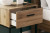 Ashley Deanlow Honey Twin Platform Panel Bed with Dresser, Chest and Nightstand