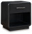 Ashley Rowanbeck Gray Black California King Upholstered Panel Bed with Mirrored Dresser, Chest and Nightstand