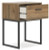 Ashley Deanlow Honey Twin Platform Bed with Nightstand