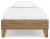 Ashley Deanlow Honey Twin Platform Bed with Dresser, Chest and Nightstand