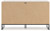 Ashley Deanlow Honey Queen Platform Panel Bed with Dresser, Chest and Nightstand