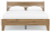 Ashley Deanlow Honey Queen Platform Panel Bed with Dresser, Chest and Nightstand