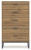 Ashley Deanlow Honey Queen Panel Headboard with Dresser and Chest Ashley Deanlow Honey Queen Panel Headboard with Dresser and Chest