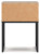 Ashley Deanlow Honey Full Platform Bed with 2 Nightstands
