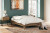 Ashley Deanlow Honey Full Platform Bed with 2 Nightstands
