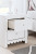 Ashley Mollviney White Twin Panel Headboard with Nightstand Ashley Mollviney White Twin Panel Headboard with Nightstand