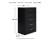 Ashley Finch Black Queen Platform Bed with Dresser, Chest and 2 Nightstands