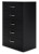 Ashley Finch Black Queen Panel Headboard with Dresser, Chest and 2 Nightstands