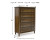 Benchcraft Sturlayne Brown Queen Upholstered Panel Bed with Mirrored Dresser and Chest