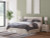 Ashley Lawroy Light Natural King Panel Storage Bed with 2 Nightstands