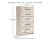 Ashley Lawroy Light Natural King Panel Bed with Mirrored Dresser, Chest and Nightstand B100/14/B2310/56/58/60(2)/31/36/46/92