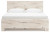 Ashley Lawroy Light Natural King Panel Bed with Dresser and 2 Nightstands B100/14/B2310/56/58/60(2)/31/92(2)