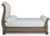 Ashley Ardenfield Light Brown California King Upholstered Sleigh Bed