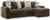 Ashley Midnight-Madness Onyx 2-Piece Sectional Sofa with Chaise