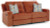 Ashley Danum Spice Reclining Sofa