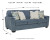 Ashley Cashton Blue Sofa, Loveseat, Chair and Ottoman