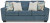 Ashley Cashton Blue Sofa and Loveseat