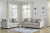 Ashley Cashton Blue Sofa and Loveseat
