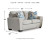 Ashley Cashton Blue Sofa and Loveseat