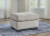 Ashley Cashton Blue Chair and Ottoman