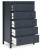 Ashley Simmenfort Navy Blue Full Platform Bed with Dresser, Chest and 2 Nightstands