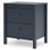 Ashley Simmenfort Navy Blue Full Platform Bed with Dresser and Nightstand