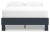Ashley Simmenfort Navy Blue Full Platform Bed with 2 Nightstands