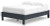 Ashley Simmenfort Navy Blue Full Platform Bed with 2 Nightstands