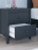 Ashley Simmenfort Navy Blue Full Platform Bed with 2 Nightstands