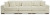 Ashley Lindyn Ivory 3-Piece Sectional Sofa