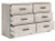 Ashley Shawburn Gray Full Platform Bed with Dresser, Chest and Nightstand