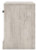 Ashley Shawburn Gray Full Platform Bed with 2 Nightstands