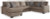 Ashley Cannonbrook Nutmeg 3-Piece Sectional with Chaise