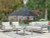 Ashley Moonlight View Gray Outdoor Sofa and 2 Chairs with Coffee Table