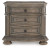Ashley Ardenfield Light Brown Queen Upholstered Sleigh Bed with Dresser and 2 Nightstands