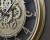 Ashley Gilover Champagne Finish Wall Clock