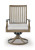 Ashley Rainier Ranch Brown Beige Outdoor Dining Table and 6 Chairs