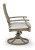 Ashley Rainier Ranch Brown Beige Outdoor Dining Table and 6 Chairs