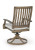 Ashley Rainier Ranch Brown Beige Outdoor Dining Table and 6 Chairs