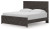 Ashley Prendonea Charcoal King Panel Bed