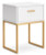 Ashley Socalle Light Natural Twin Panel Headboard with Dresser, Chest and Nightstand
