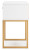 Ashley Socalle Light Natural Twin Panel Headboard with Dresser, Chest and Nightstand