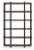 Ashley Breckington Dark Brown 76" Bookcase
