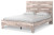 Ashley Neilsville Whitewash Queen Platform Bed with Dresser and Chest EB2320/113/231/245