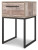 Ashley Neilsville Whitewash Queen Panel Headboard with Dresser, Chest and 2 Nightstands