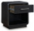 Ashley Rowanbeck Gray Black King Upholstered Panel Bed with Mirrored Dresser and Nightstand
